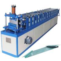 Metal cladding wall panel roll forming machine