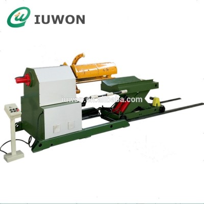 Hydraulic Sheet Metal Decoiler With Coil Car